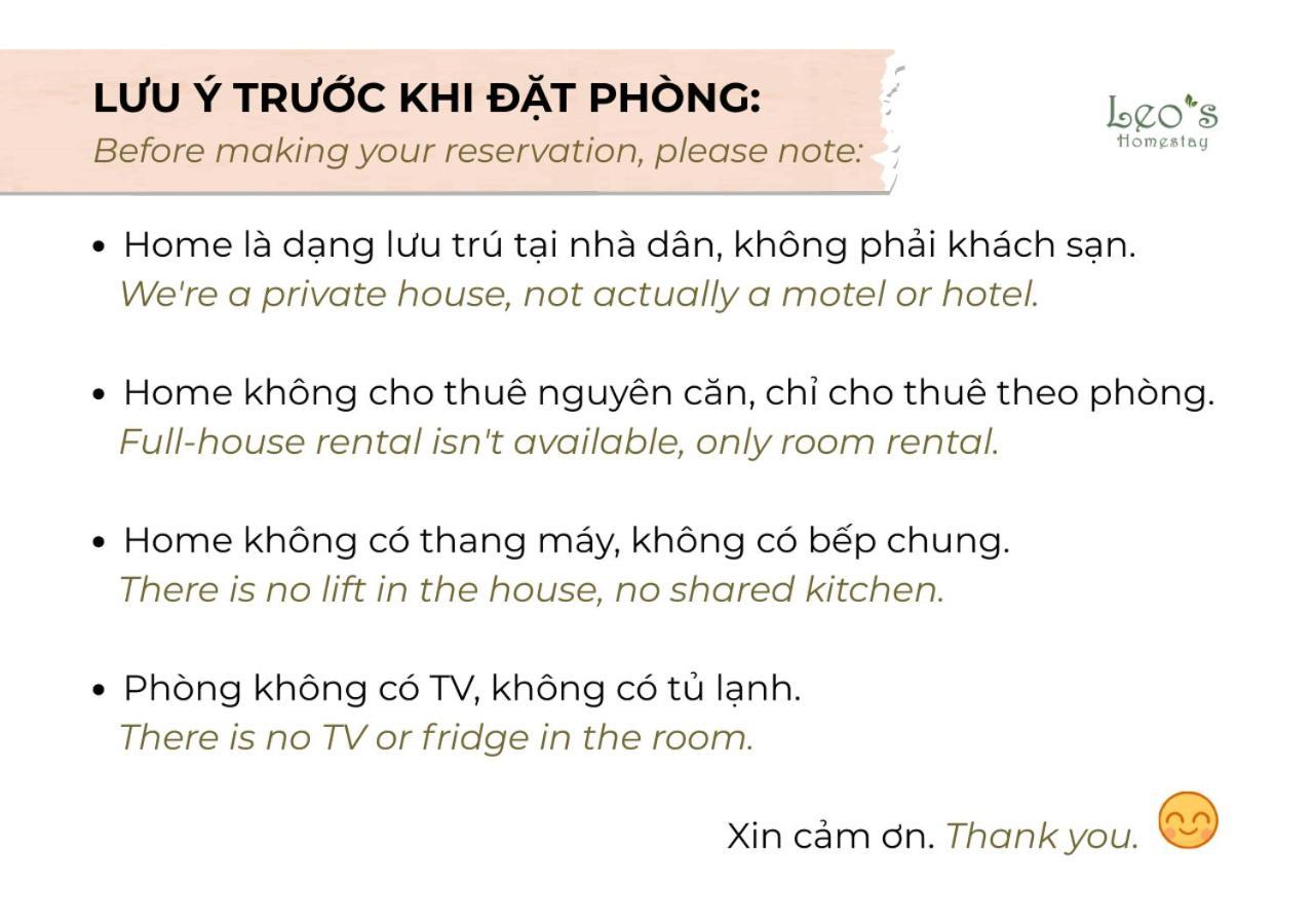 Leo'S Homestay Phan Rang Exterior photo